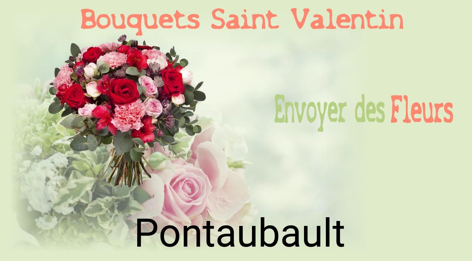 Roses de Saint-Valentin livrées à Pontaubault